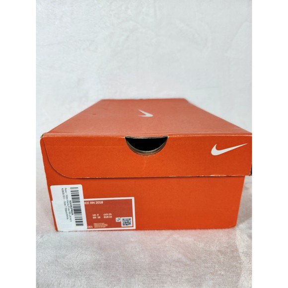 Nike Free RN 2018 Running Shoes Black White Mens Size 7 Womens 8.5 US 942836 001 - Picture 9 of 10